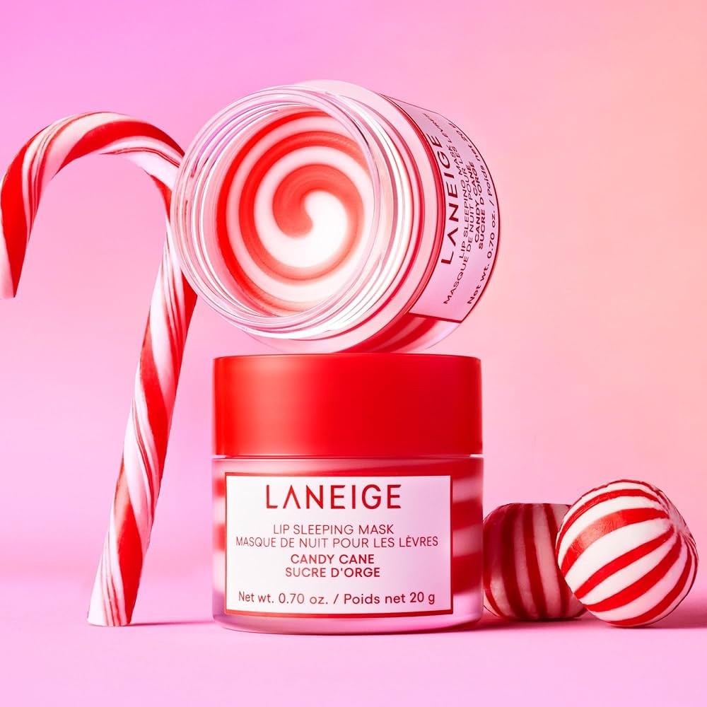 LANEIGE Candy Cane Lip Sleeping Mask